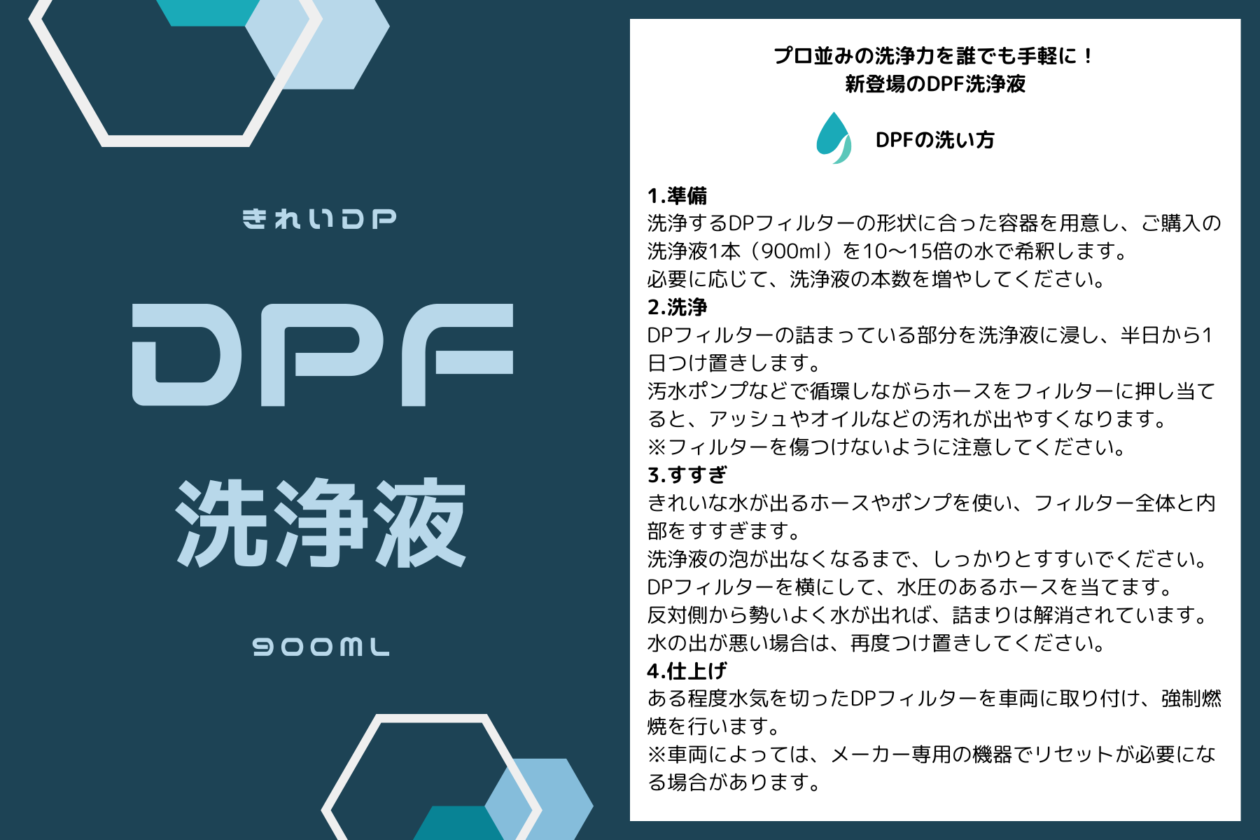 きれいDP／DPF洗浄液